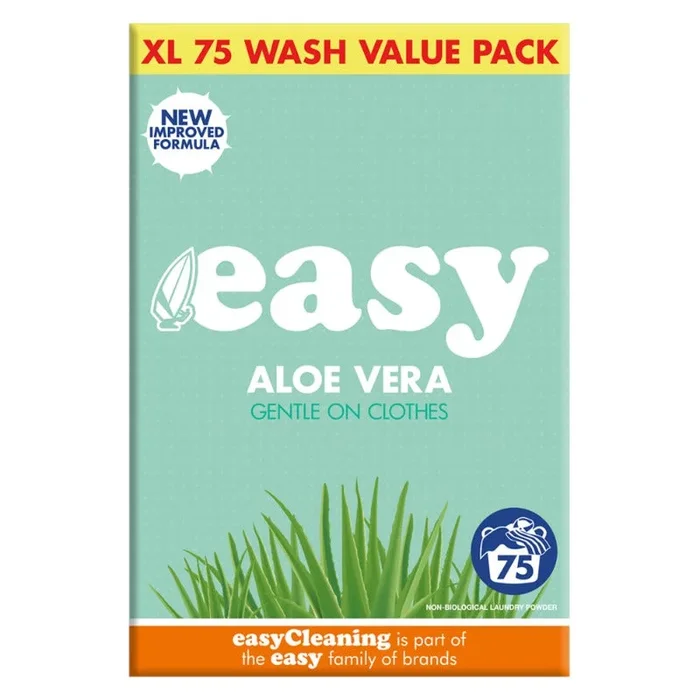 Easy Washing Powder Non Bio Aloe Vera 2.73Kg