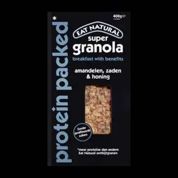 Eat Natural Super granola with almonds, seeds and honey