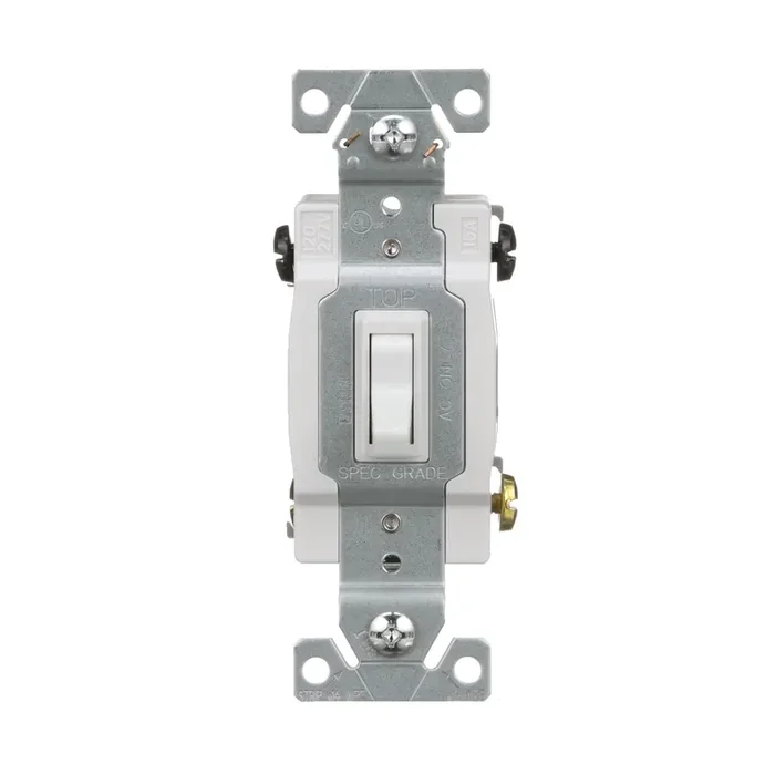 Eaton 15-amp 4-way Toggle Light Switch , White