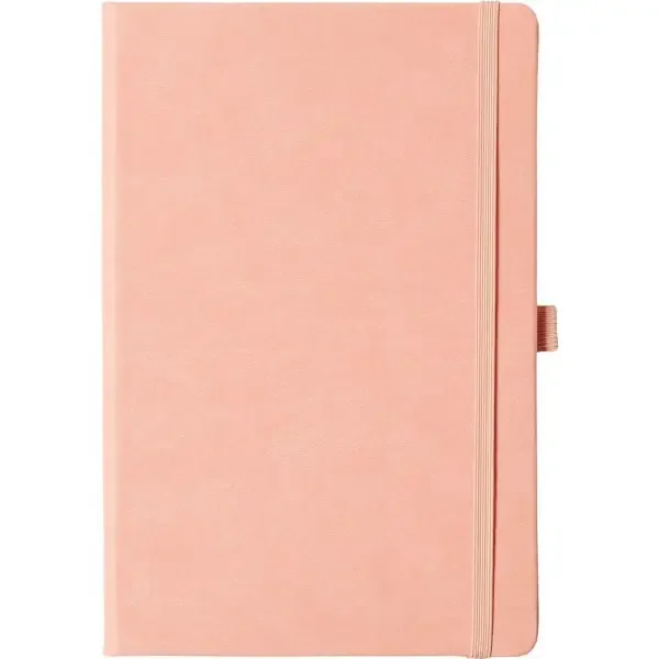 Eccolo Cool Jazz Journal, 5-1/2″” X 8-1/2″”, 192 Pages, Peach/Cool Gray