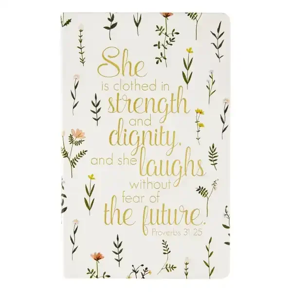 Eccolo Flexi Journal, 6″” x 8″”, College Rule, 192 Pages, Religious Botanical