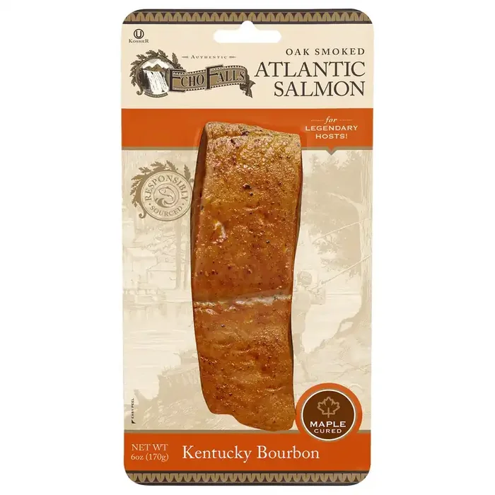 Echo Falls Smoked Salmon Maple Bourbon – 6 Oz