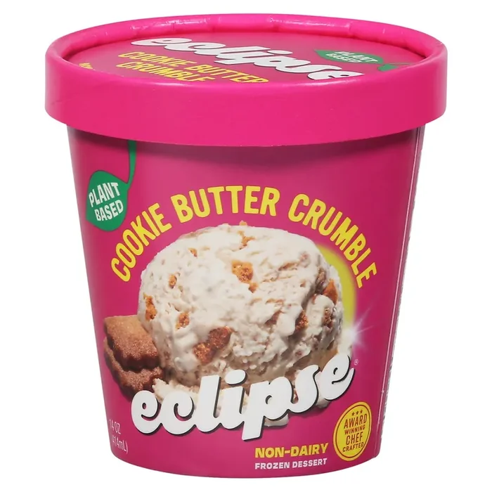 Eclipse Non-Dairy Cookie Butter Crumble Frozen Dessert 14 oz