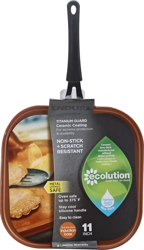 Ecolution Titanium Guard Ceramic Coating 11 Inch Griddle 1 ea