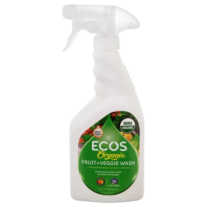 ECOS Organic Fruit + Veggie Wash 22 oz