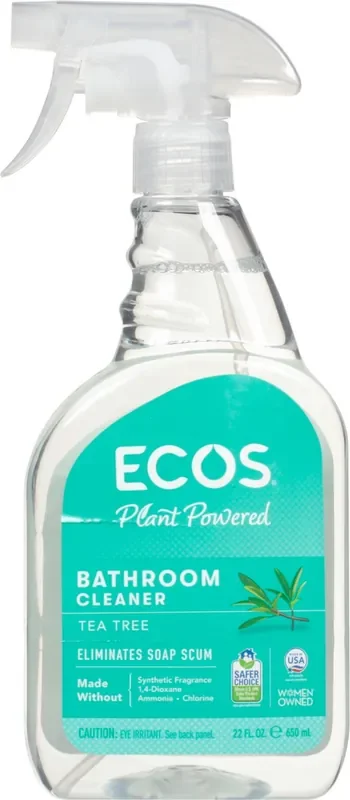ECOS Plant-Powered Tea Tree Bathroom Cleaner 22 fl oz