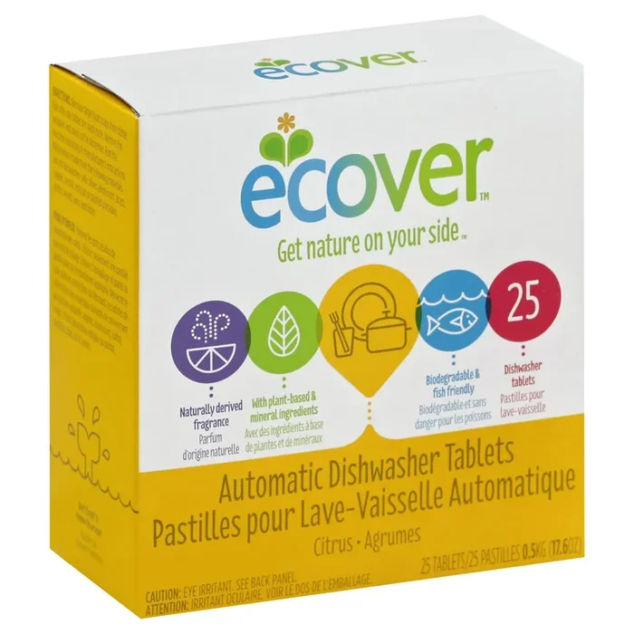 Ecover Automatic Ecological Dishwasher Tablets