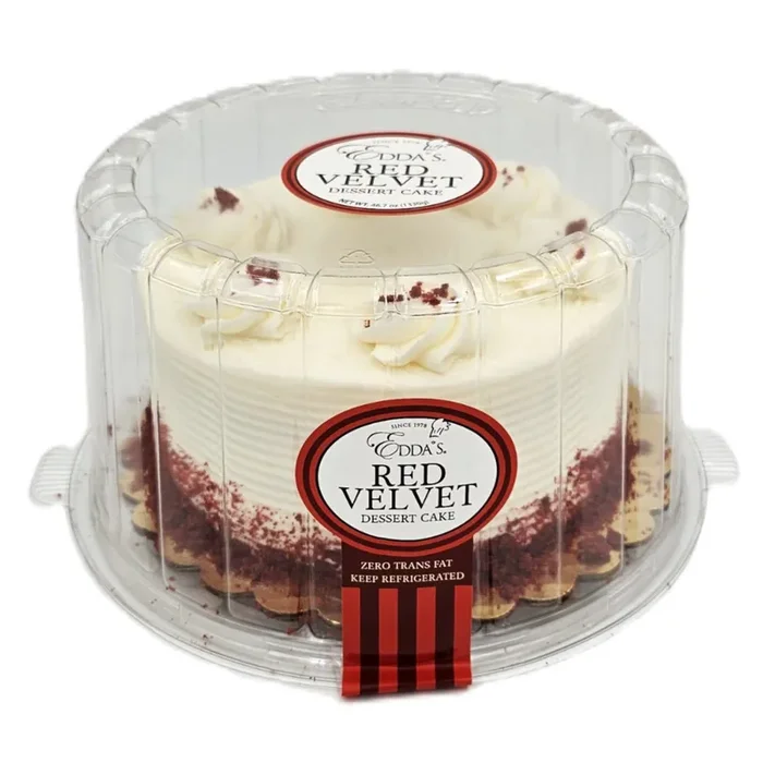 Edda‘s Cake Company Eddas Red Velvet Cake, 6 inch