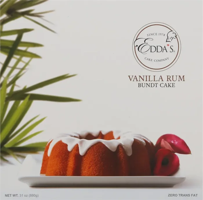 Edda‘s Vanilla Rum Bundt Cake 31 oz