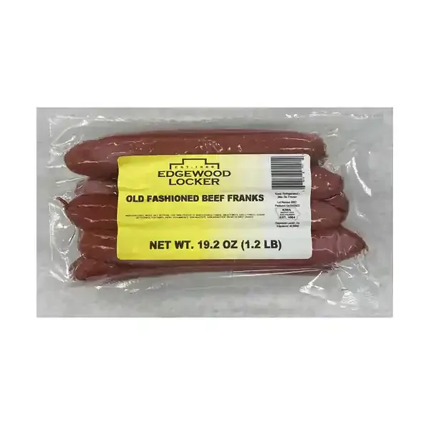 Edgewood Locker Old Fashioned Beef Franks