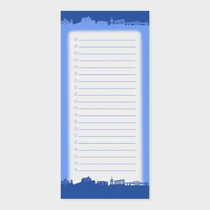 Edinburgh Skyline Notepad