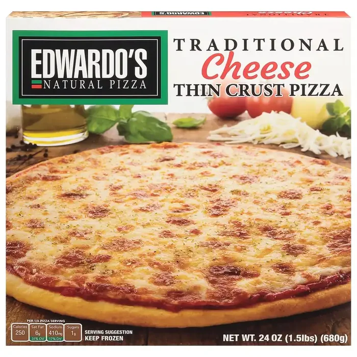 Edwardo‘s Traditional Thin Crust Cheese Traditional Cheese Pizza 24 oz