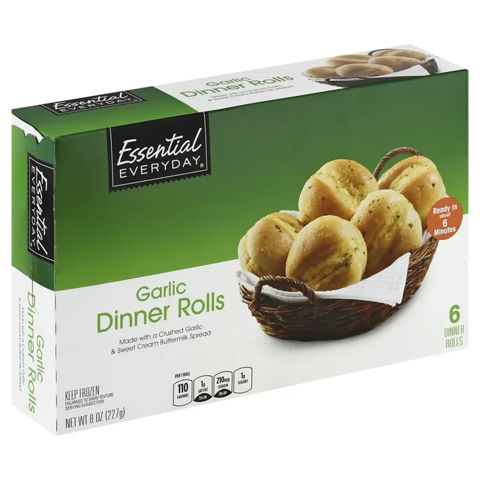 Ee Dinner Rolls Garlic