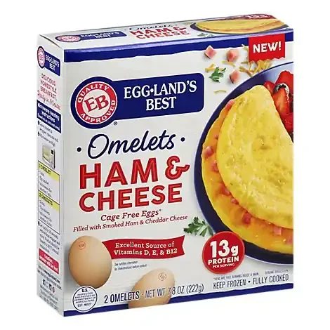 Eggland‘s Best Ham & Cheese Omelet