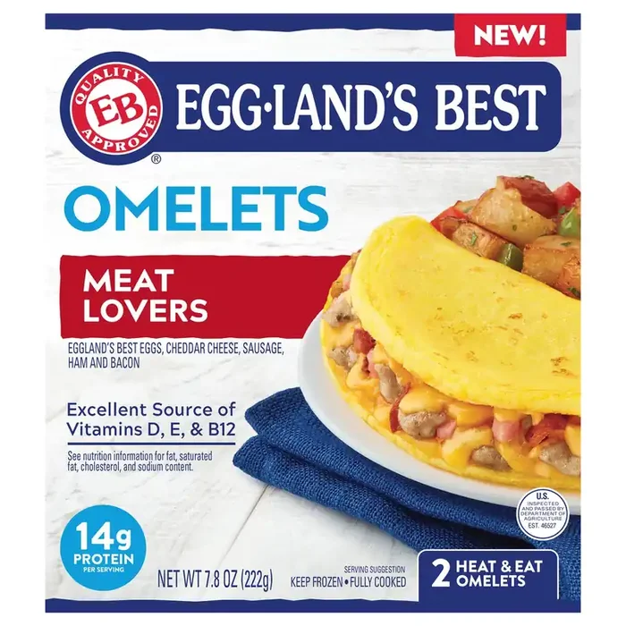 Eggland‘s Best Meat Lover Omelet 7.8 Ounces