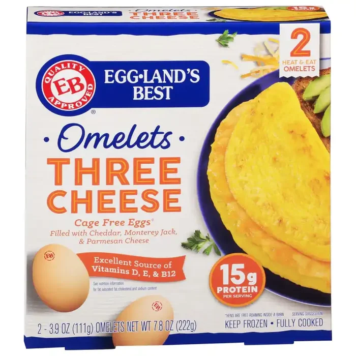 Eggland‘s Best Omelets, Three Cheese