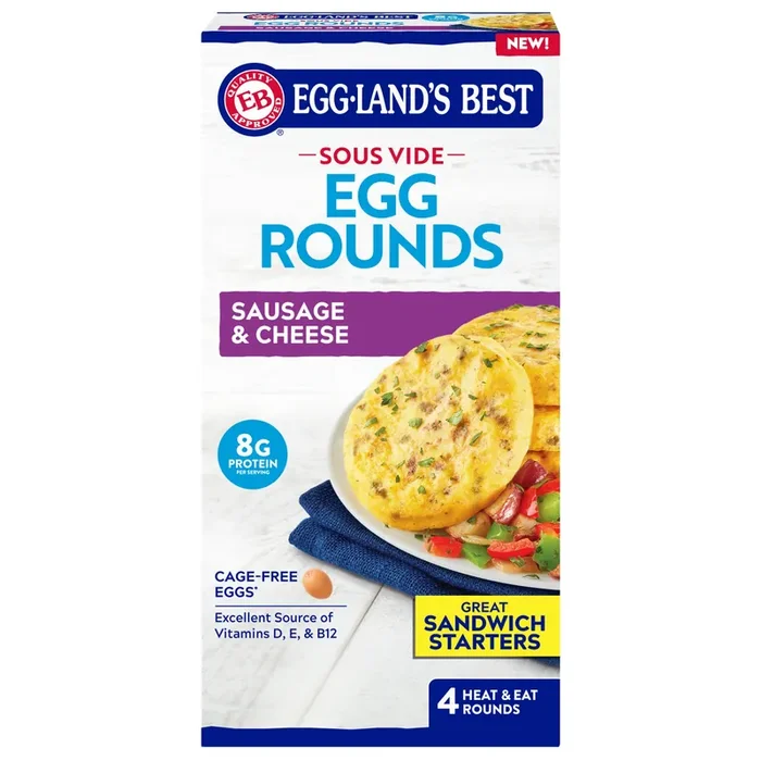 Egglands Best Eggland‘s Best Sausage & Cheese Egg Rounds
