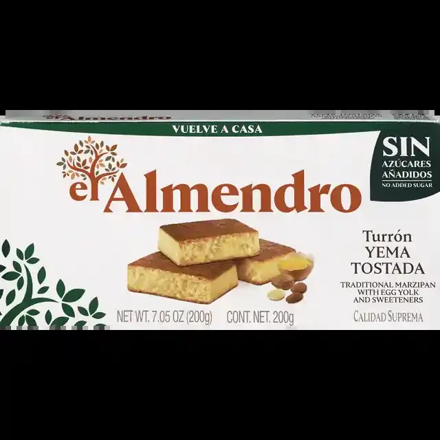 El Almendro Almendro Sugar Free Yema Tostada Turron