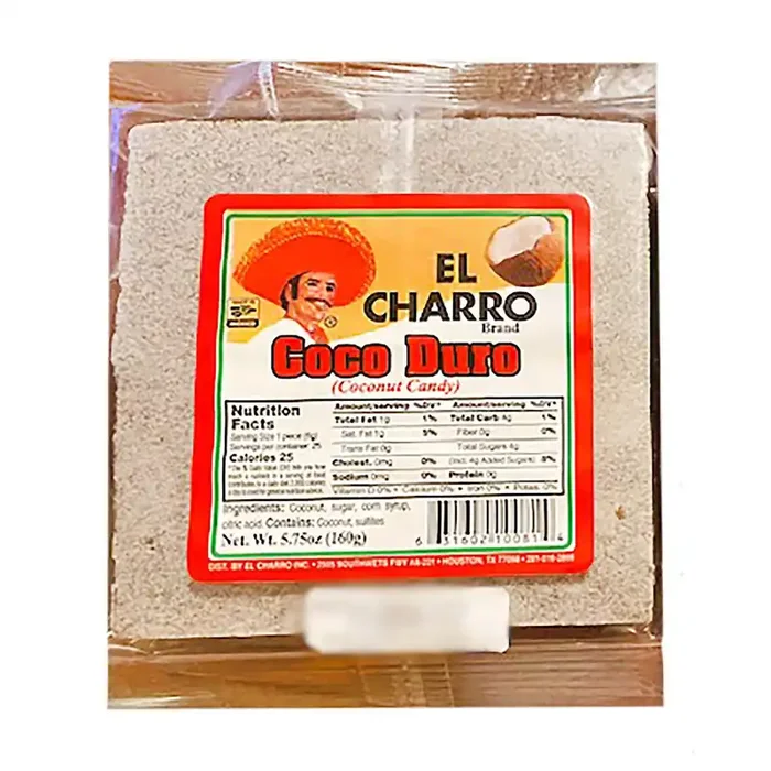 El Charro Coco Duro Coconut Candy – 5.75 oz