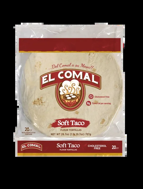 El Comal Regular Flour Soft Taco