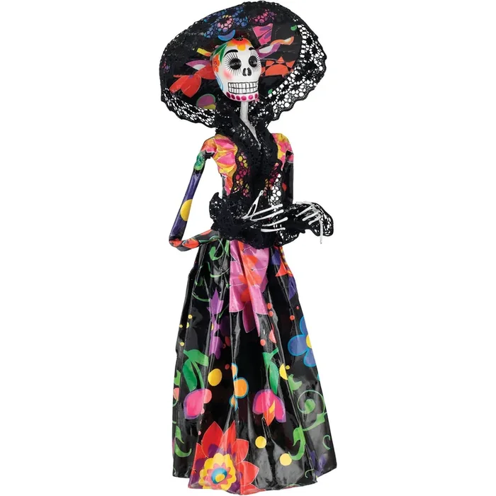 El Fandango Trading Day of the Dead Paper Mache Catrina
