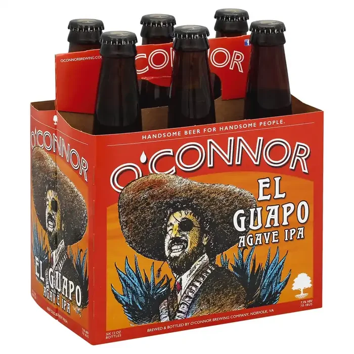 El Guapo Agave IPA Beer 6 – 12 oz Cans