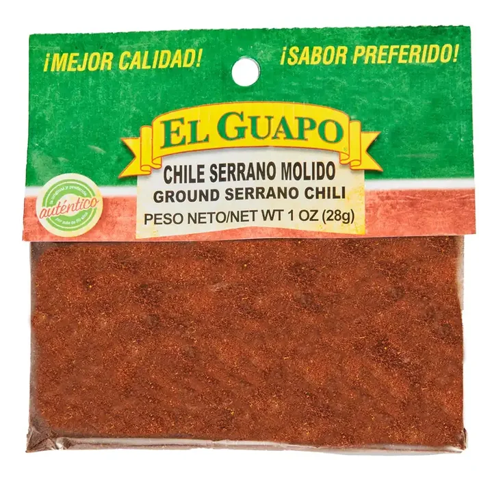 El Guapo, Serrano Ground Chili Powder