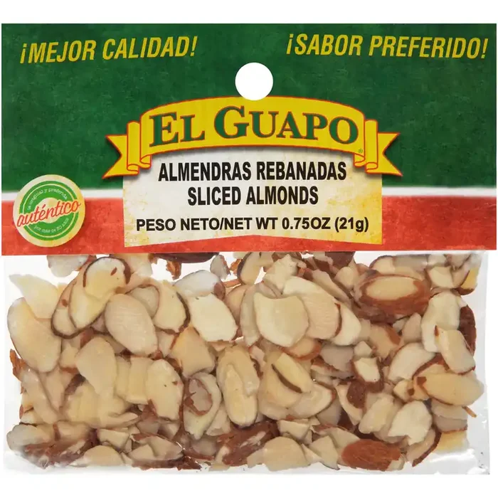 El Guapo Sliced Almonds (Almendras Rebanadas), 0.75 oz