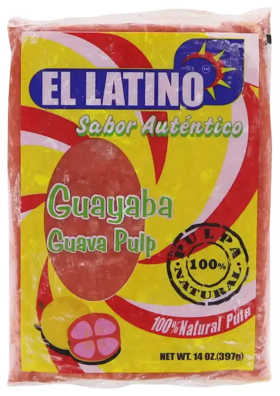 El Latino 100% Natural Guava Pulp