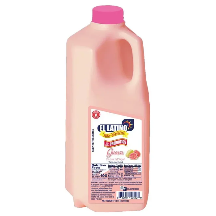 El Latino Guava 2% Low Fat Yogurt