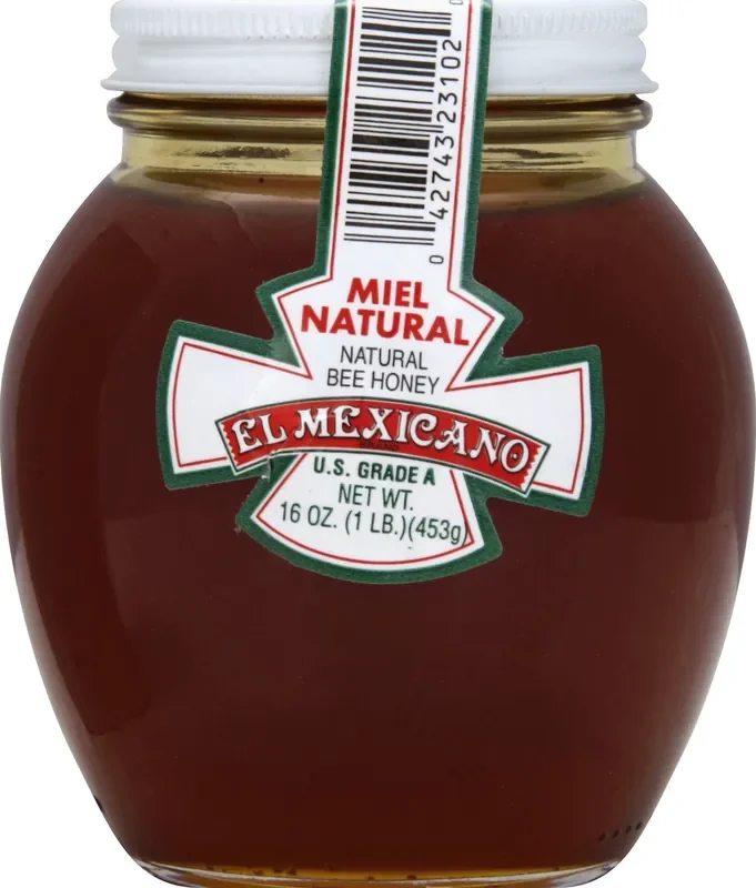 El Mexicano Miel Natural Bee Honey – 16 oz