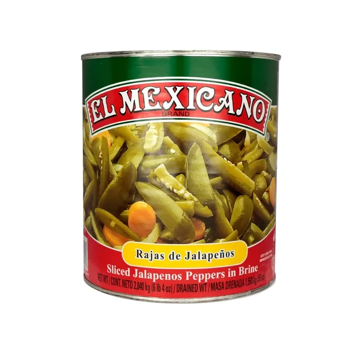 El Mexicano Sliced Jalapenos Peppers In Brine