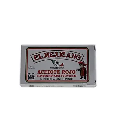 El Mexicano Spiced Seasoning Red Achiote Paste