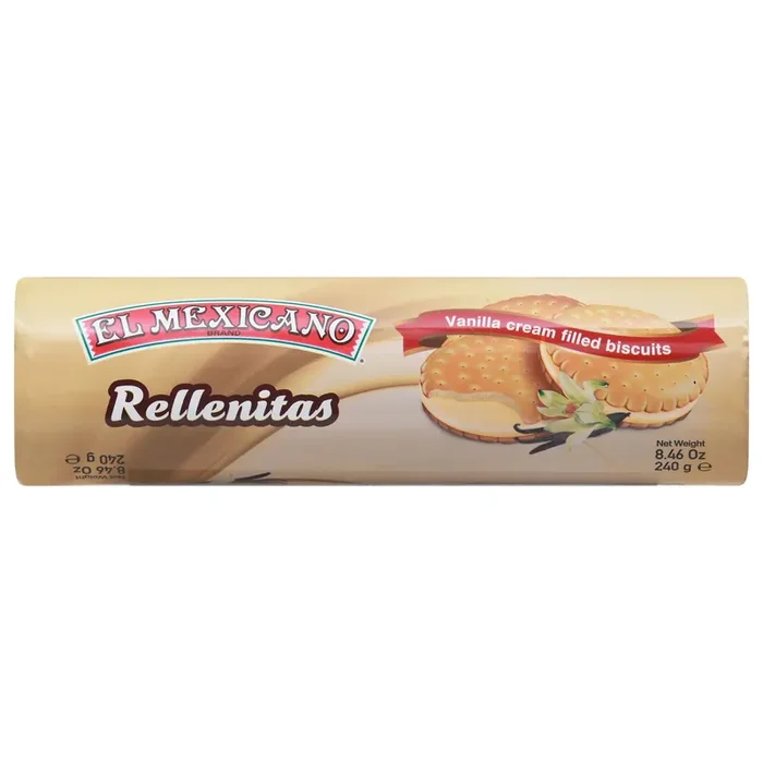 El Mexicano Vanilla Cream Rellenitas 8.46 oz