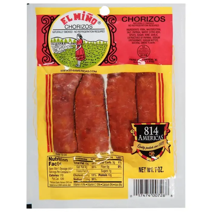 El Miño Chorizos 7 oz