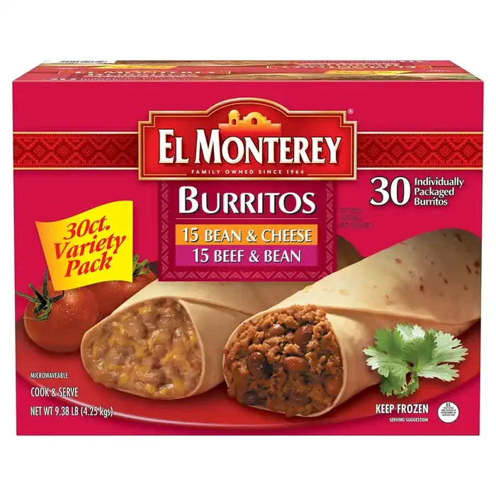 El Monterey Variety Burrito 5 Ounces Each