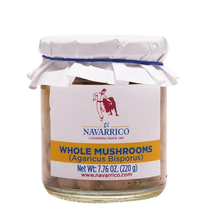 El Navarrico Whole Mushrooms