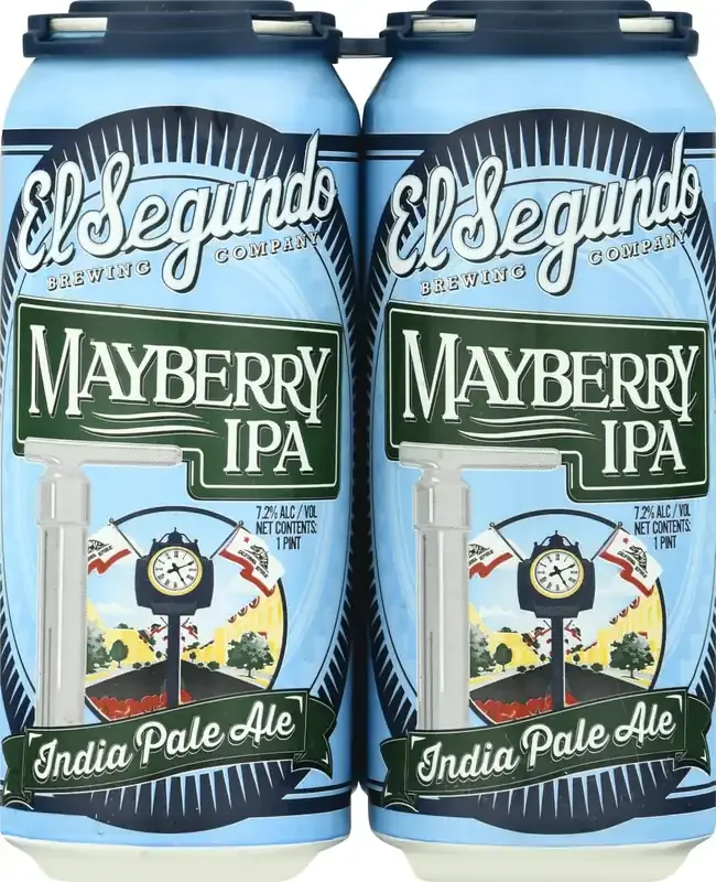El Segundo Mayberry IPA Beer 4 ea