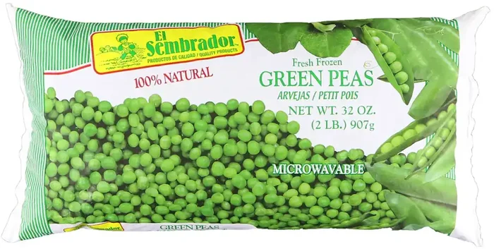 El Sembrador 100% Natural Fresh Frozen Green Peas