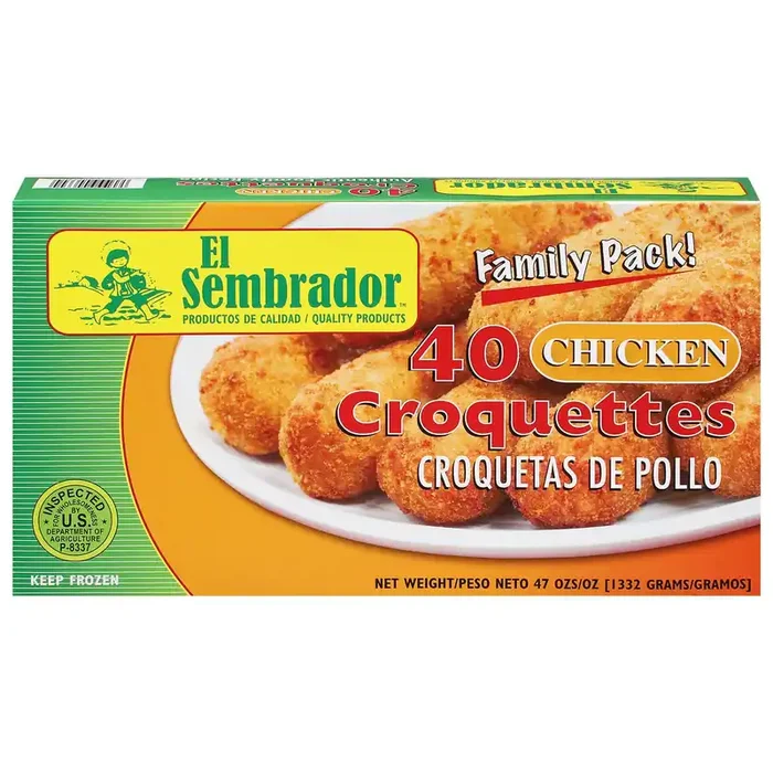 El Sembrador Family Pack Chicken Croquettes 40 ea