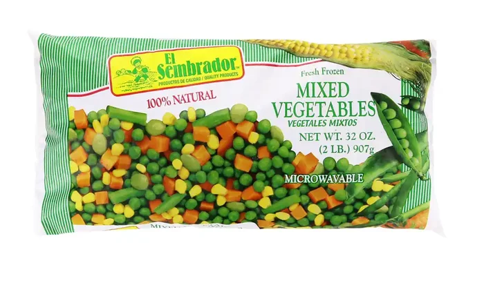 El Sembrador Fresh Frozen Mixed Vegetables