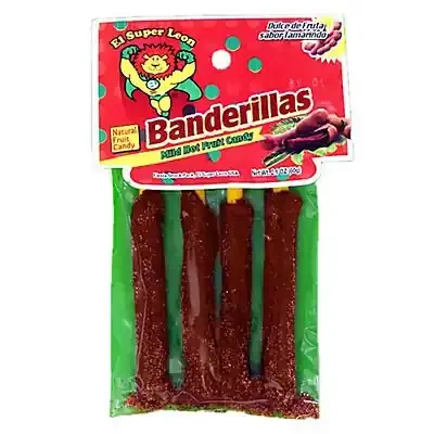 El Super Leon Banderilla Mild Hot Fruit Candy