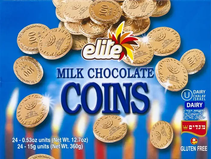 Elite Milk Chocolate Coins- 12.72 oz