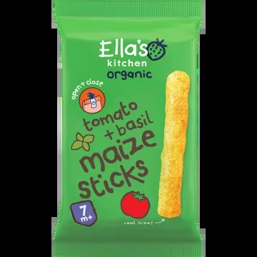 Ella’s Kitchen Maize Sticks tomato + basil 7+ organic (16g)