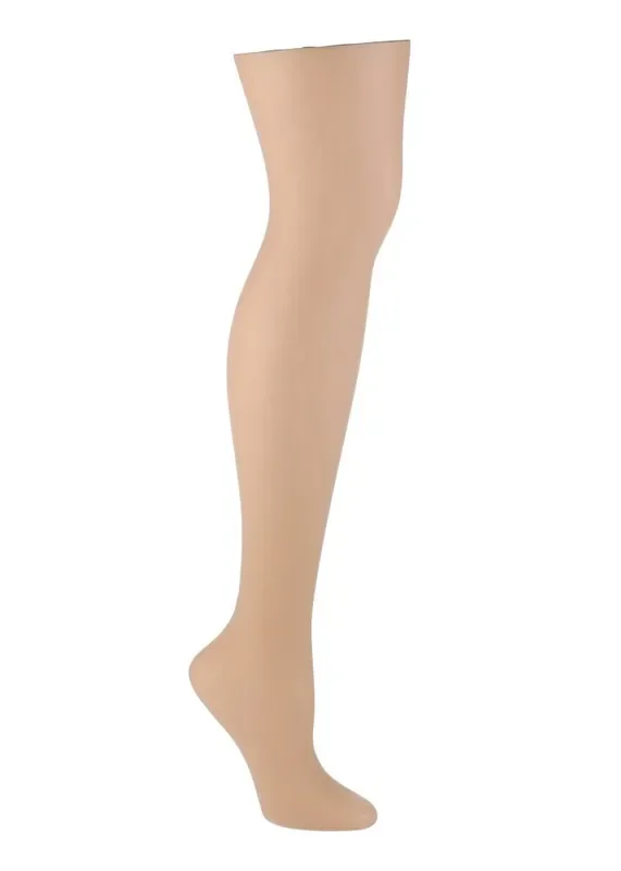 Ellen Tracy® Run Resistant Control Top Sheer Tights – Nude