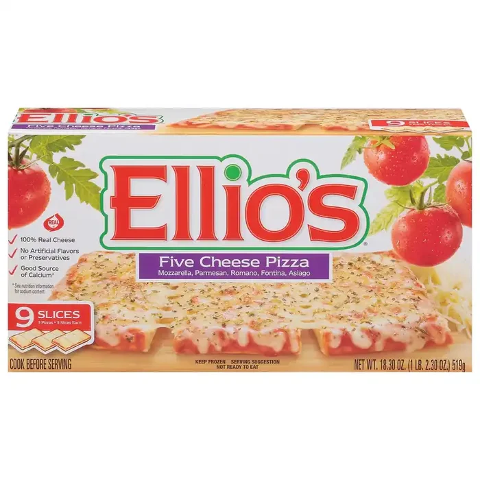 Ellio‘s Five Cheese Pizza 9 ea
