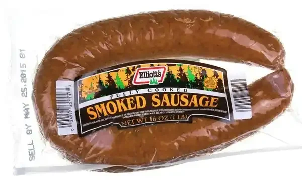 Elliotts Smoked Sausage Ropes, 16 Ounce