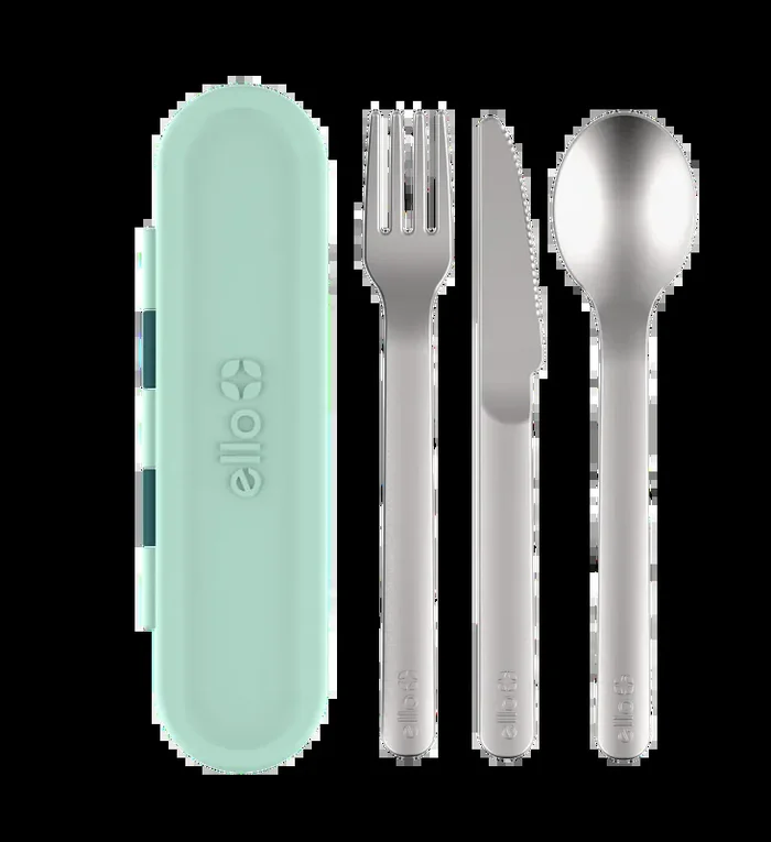 Ello On-The-Go Cutlery Set Ss Fork/Spoon/Knife