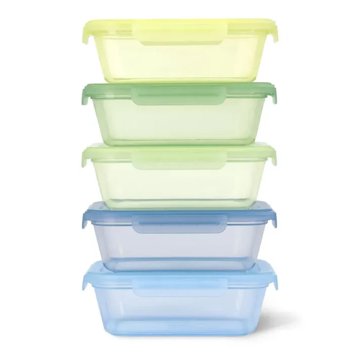 Ello Snap & Nest Leak-Proof Meal Prep Set