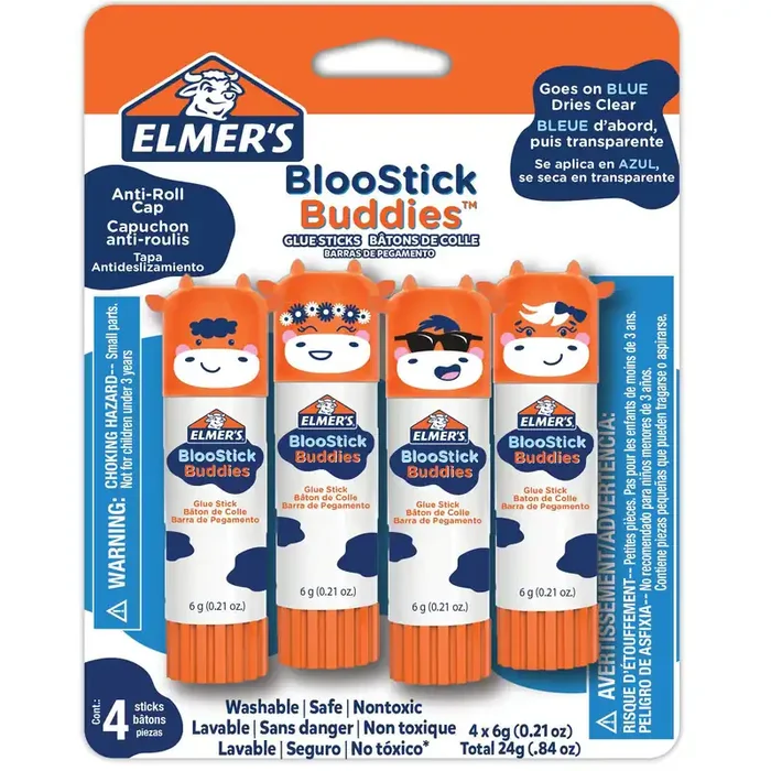 Elmer‘s BlooStick Buddies Glue Sticks